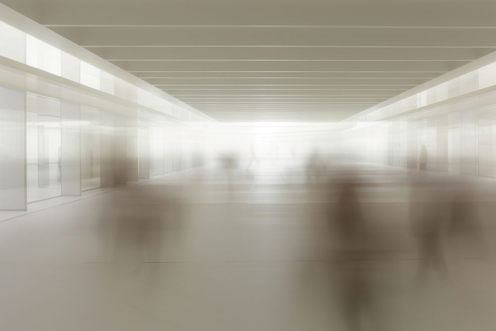 Medical center architecture corridor building. AI generated Image by rawpixel.