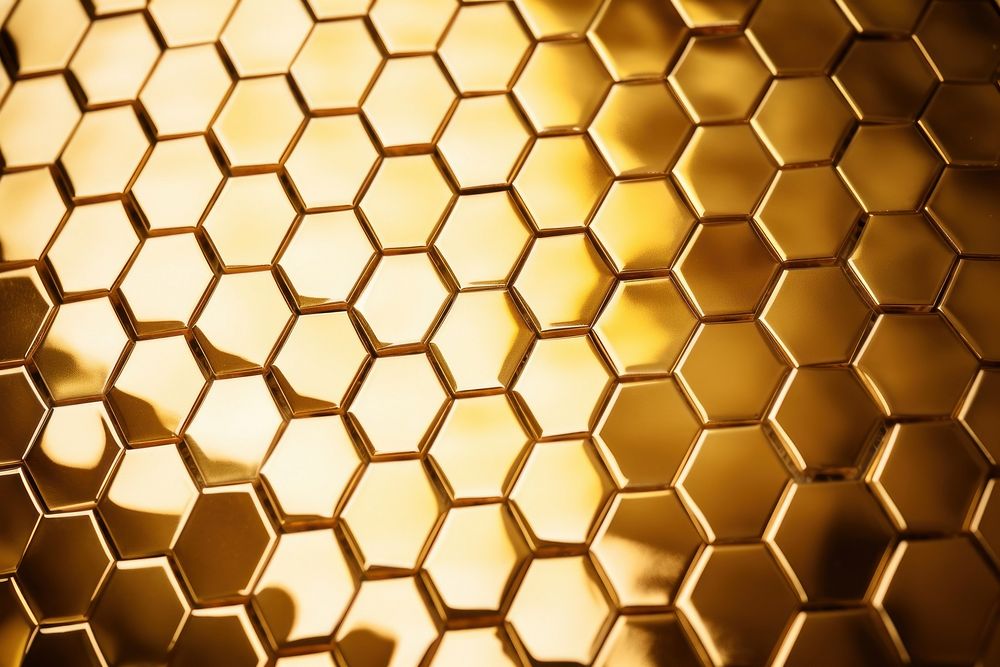 Beehive pattern texture backgrounds honeycomb light. AI generated Image by rawpixel.