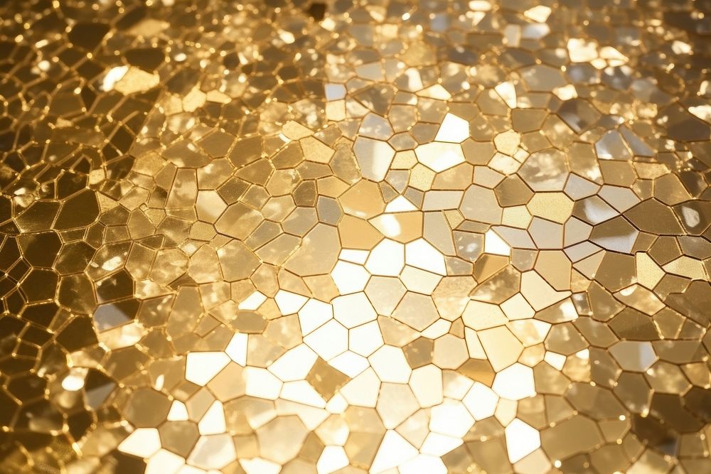 Star texture gold backgrounds flooring. AI generated Image by rawpixel.