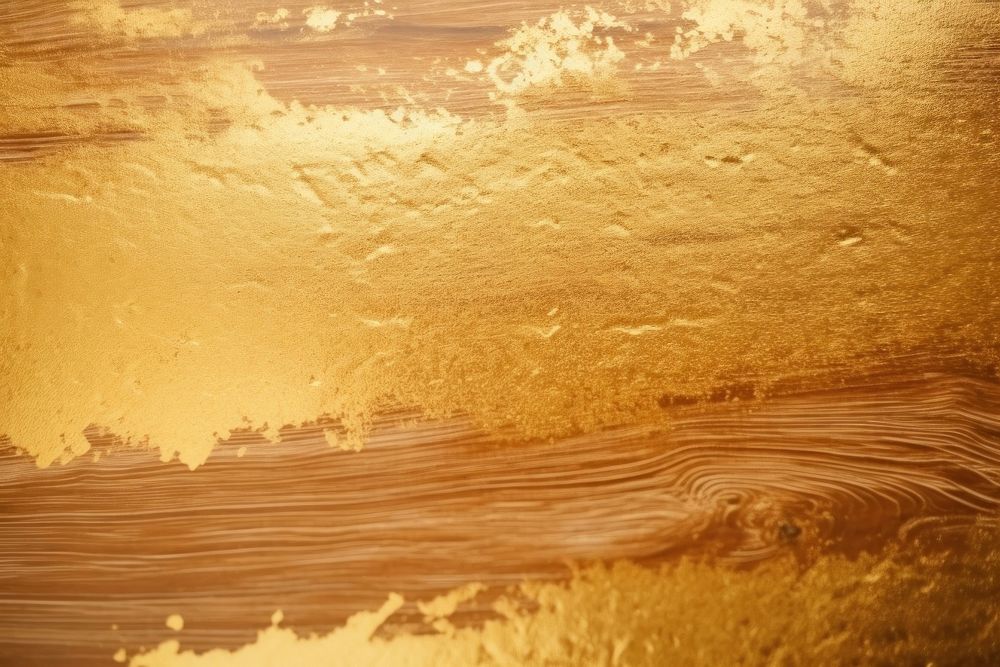 Wood texture backgrounds gold condensation. AI generated Image by rawpixel.
