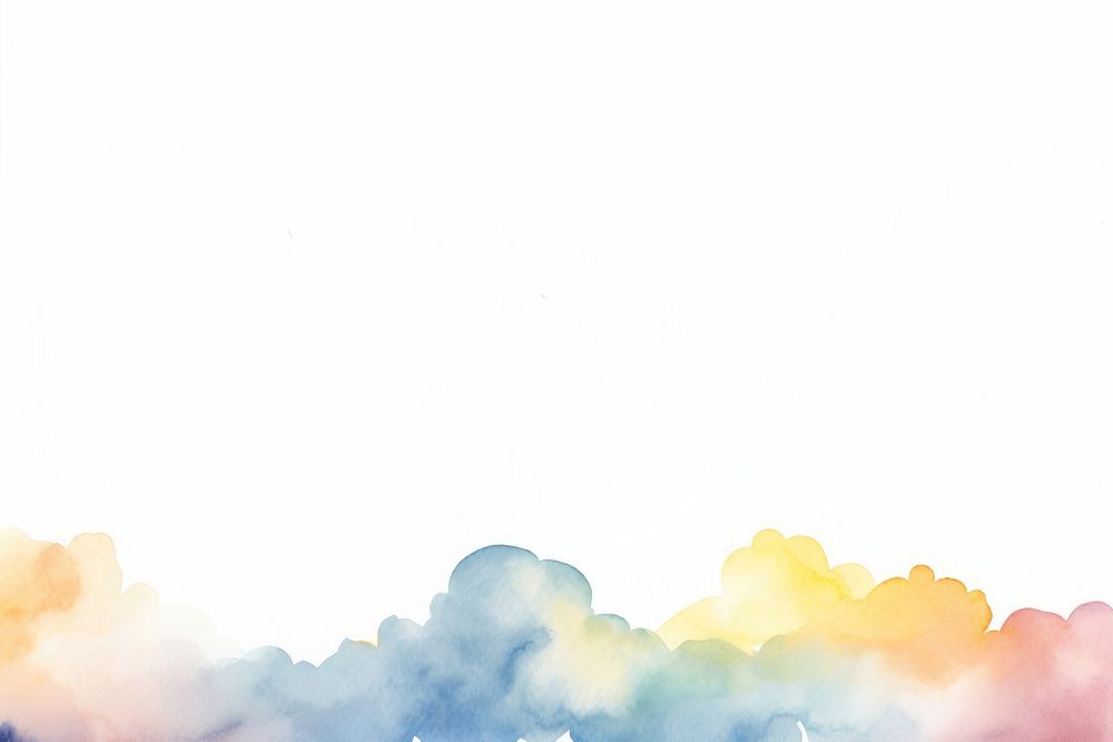 Rainbow backgrounds outdoors sky. AI generated Image by rawpixel.