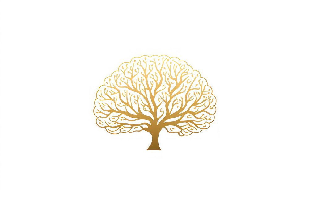 Brain icon nature plant tree. AI generated Image by rawpixel.