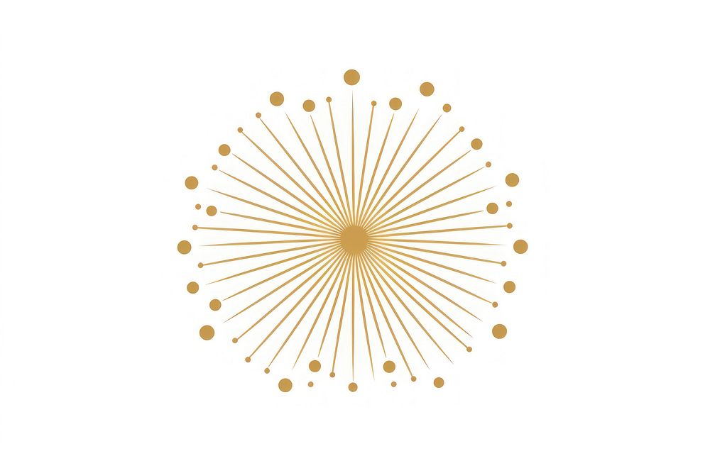 Firework icon backgrounds gold white background. AI generated Image by rawpixel.