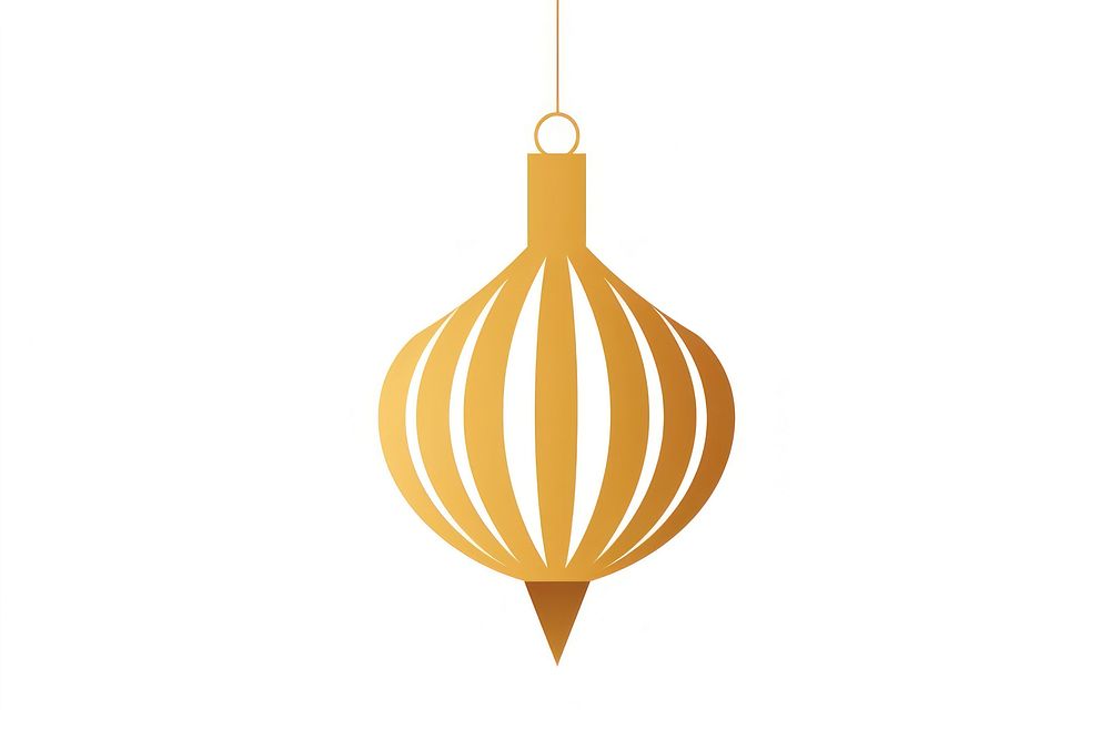 Lamp icon decoration gold white background. AI generated Image by rawpixel.