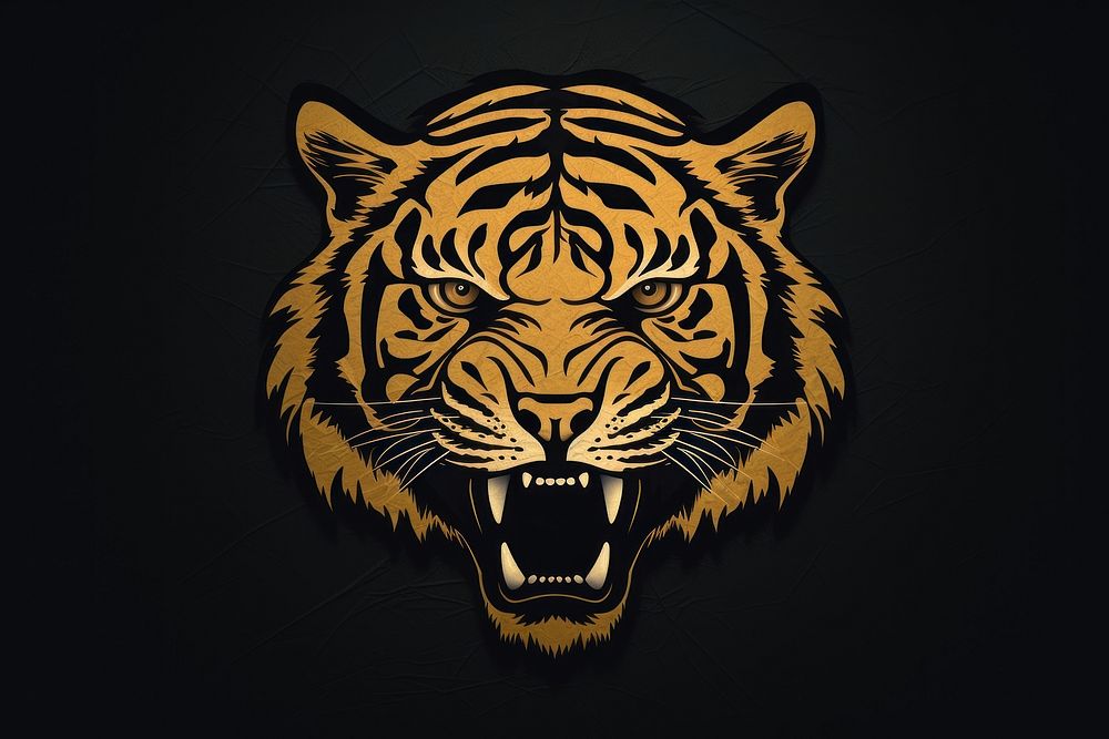 Tiger wildlife animal aggression. AI generated Image by rawpixel.