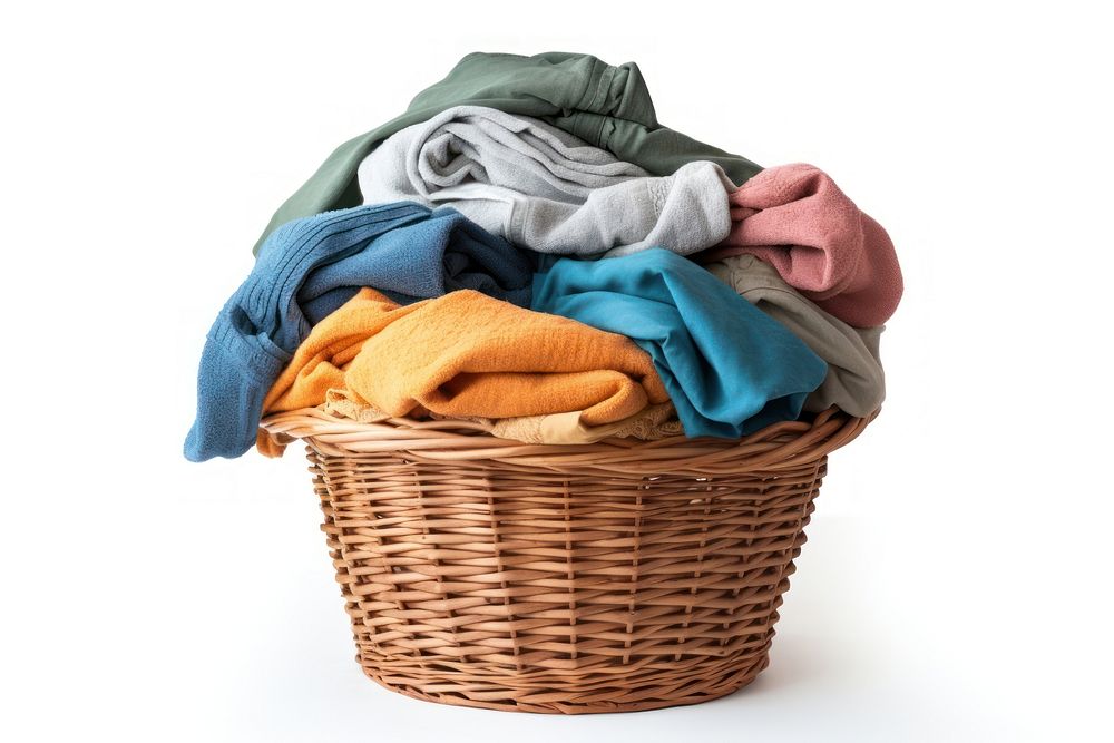 Laundry basket laundry housework chores. AI generated Image by rawpixel.