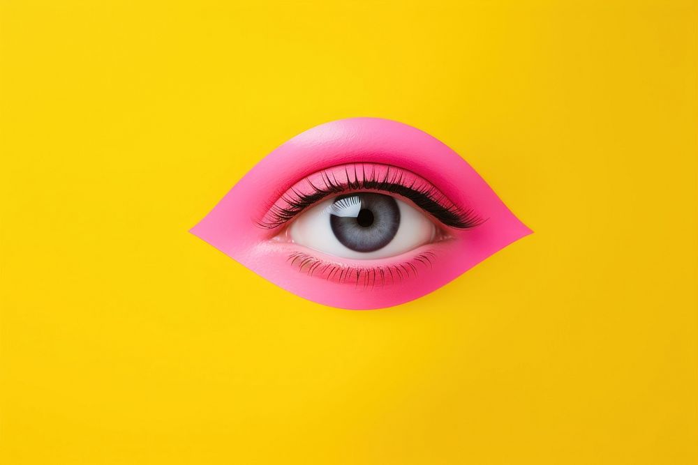 Eye cosmetics perfection lipstick. AI generated Image by rawpixel.