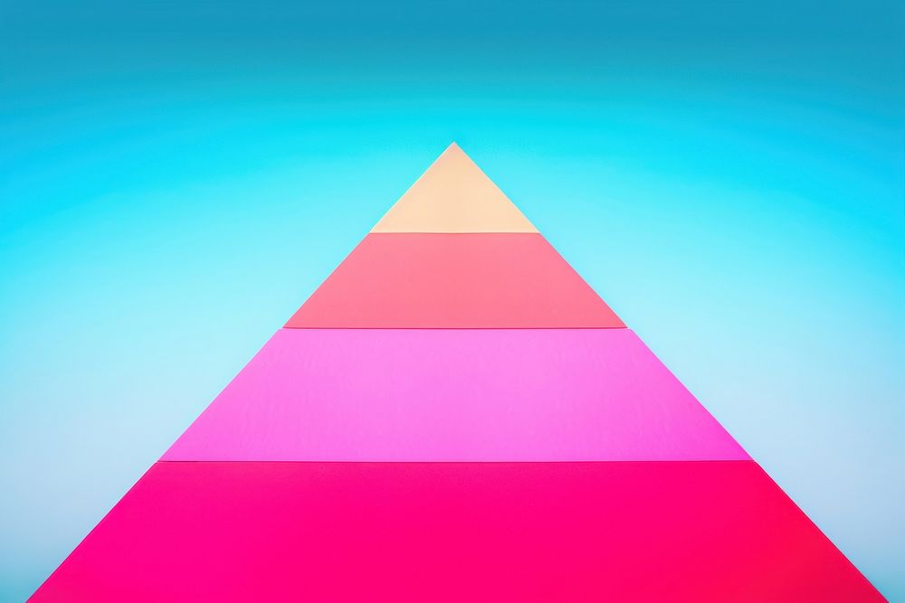Pyramid backgrounds abstract triangle. AI generated Image by rawpixel.
