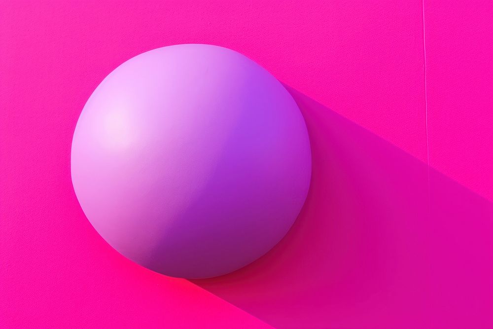 Space purple sphere simplicity. AI generated Image by rawpixel.