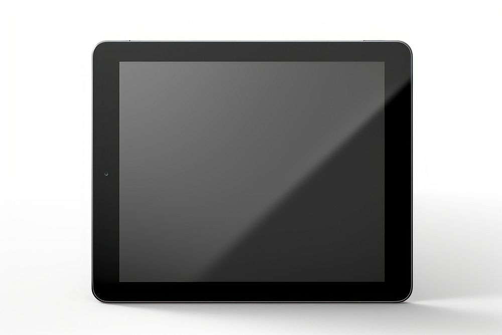 Black tablet electronics computer screen. AI generated Image by rawpixel.