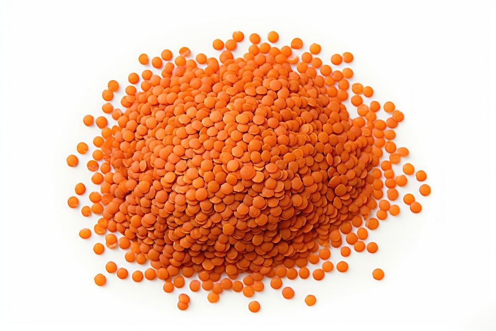 Red lentils vegetable plant food. AI generated Image by rawpixel.