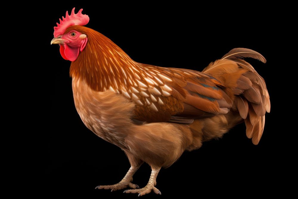 Sexlink chicken poultry animal fowl. AI generated Image by rawpixel.