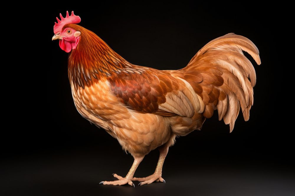 Sexlink chicken poultry animal bird. AI generated Image by rawpixel.