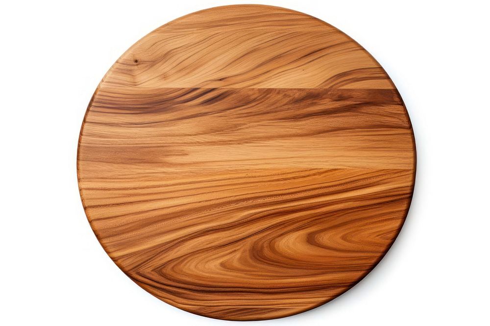 Wooden cutting board white background simplicity recreation. AI generated Image by rawpixel.