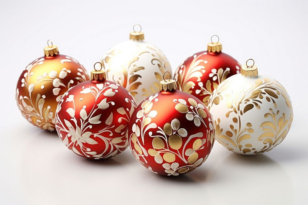 Beautiful Christmas balls christmas celebration accessories. AI generated Image by rawpixel.