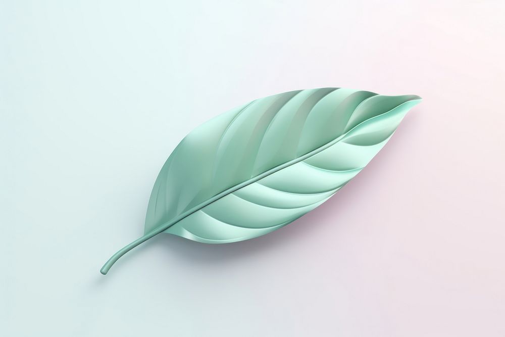 Leaf plant lightweight porcelain. AI generated Image by rawpixel.