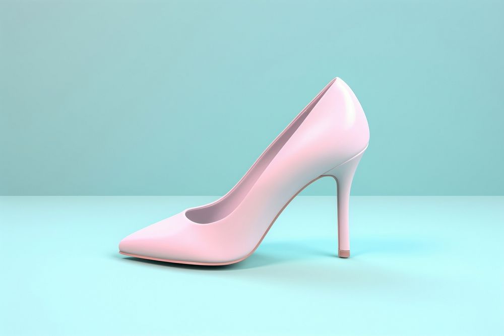 Heels footwear shoe simplicity. AI generated Image by rawpixel.