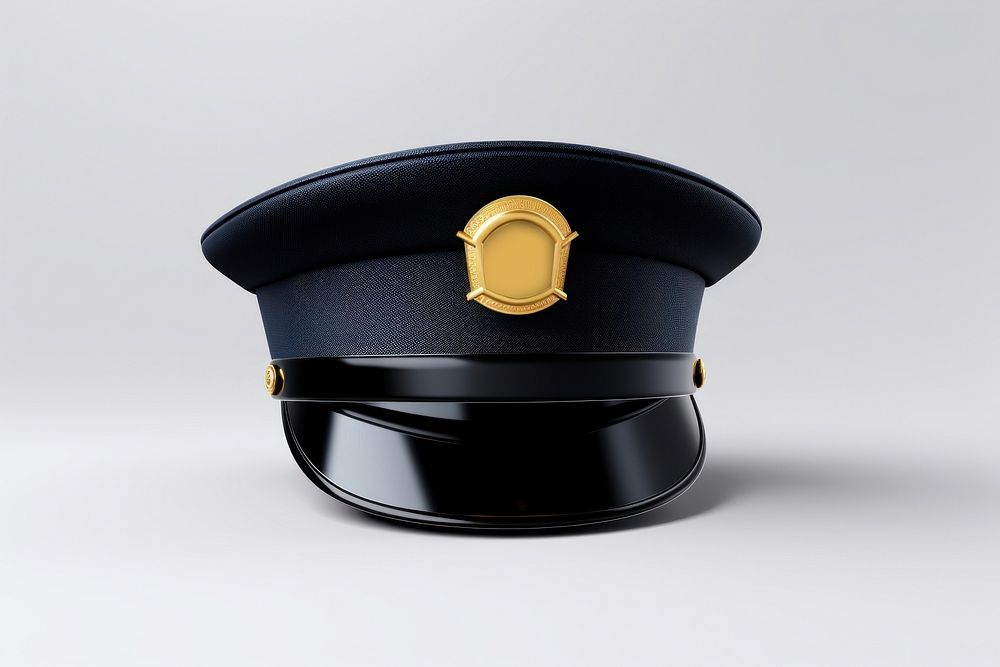 Police hat protection authority security. AI generated Image by rawpixel.