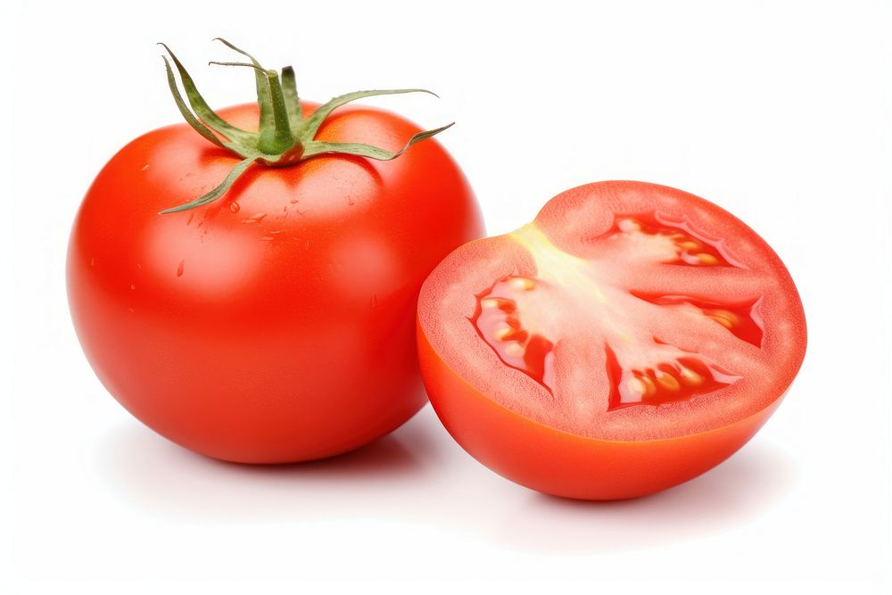 Fresh tomatoes vegetable plant food. AI generated Image by rawpixel.