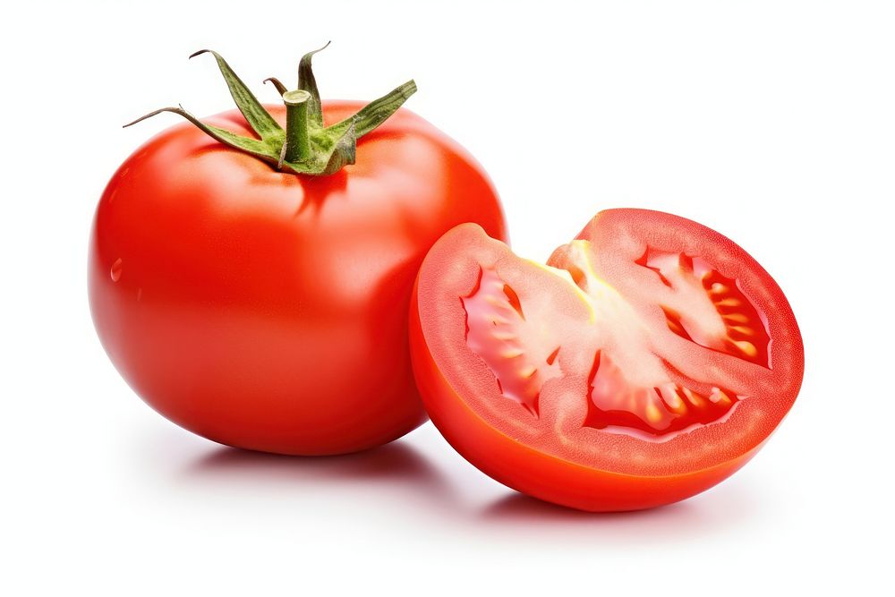 Fresh tomatoes vegetable plant food. AI generated Image by rawpixel.