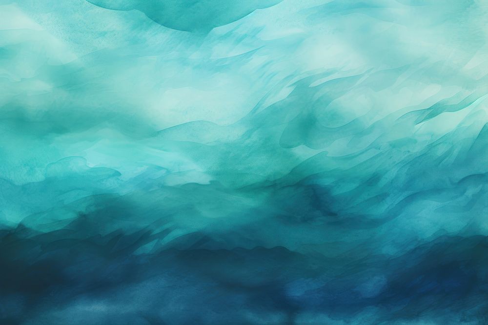 Watercolor background turquoise backgrounds nature. AI generated Image by rawpixel.