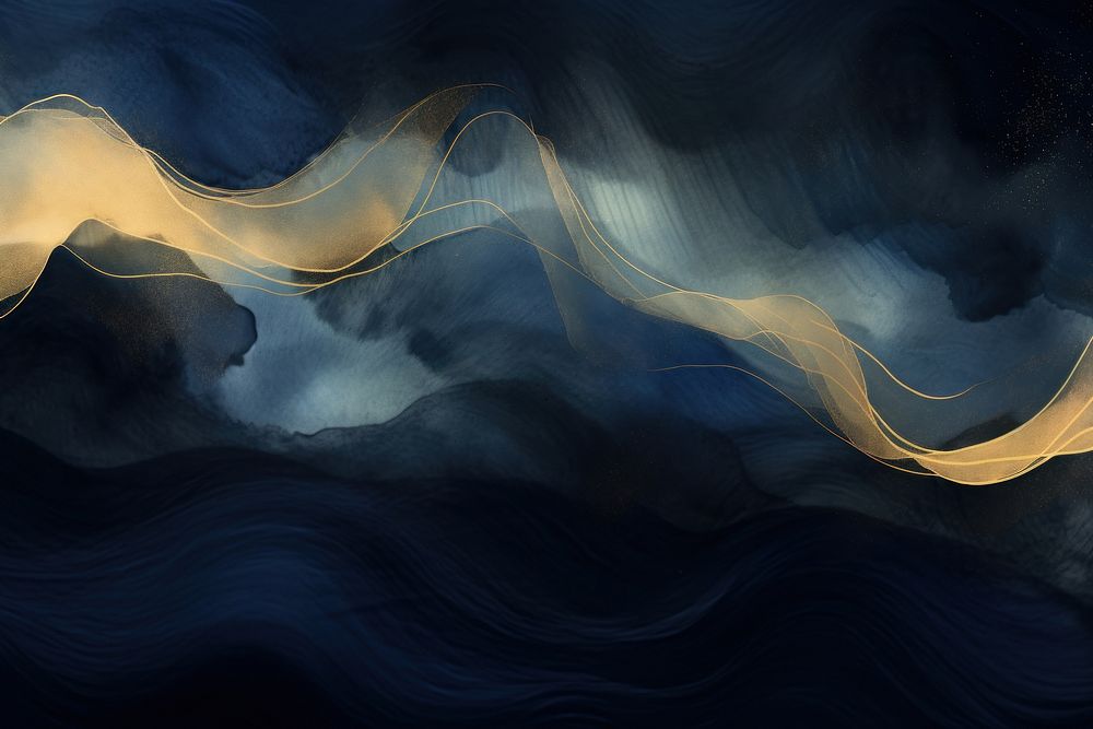Dark blue backgrounds nature water. AI generated Image by rawpixel.