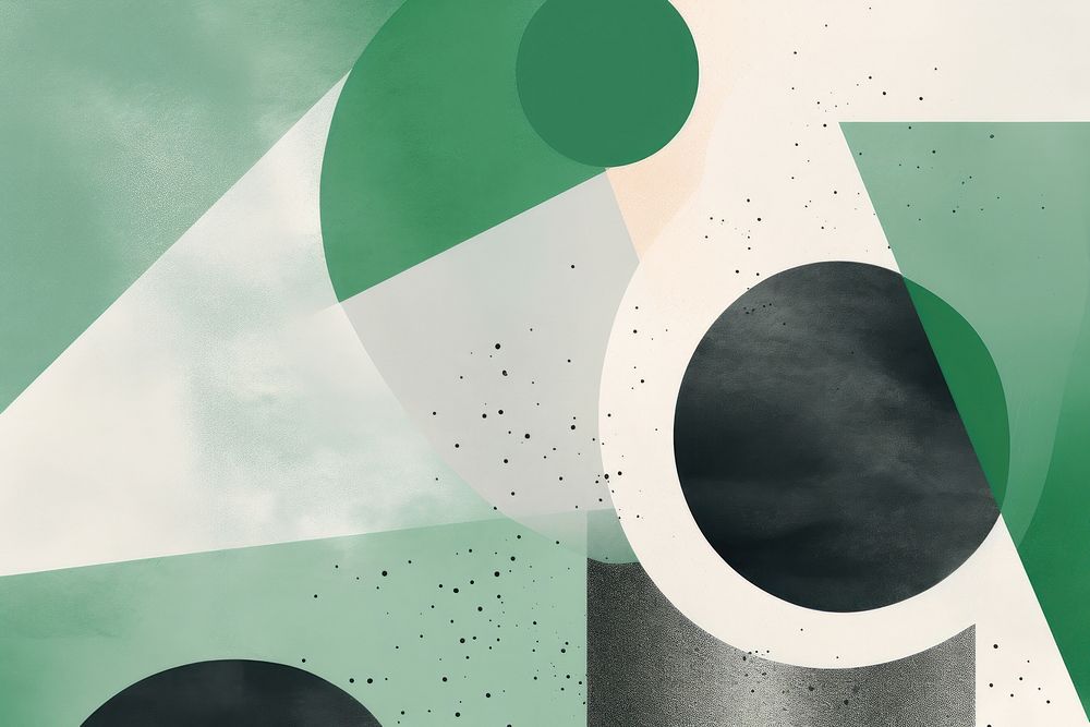 Backgrounds abstract shape green. AI generated Image by rawpixel.
