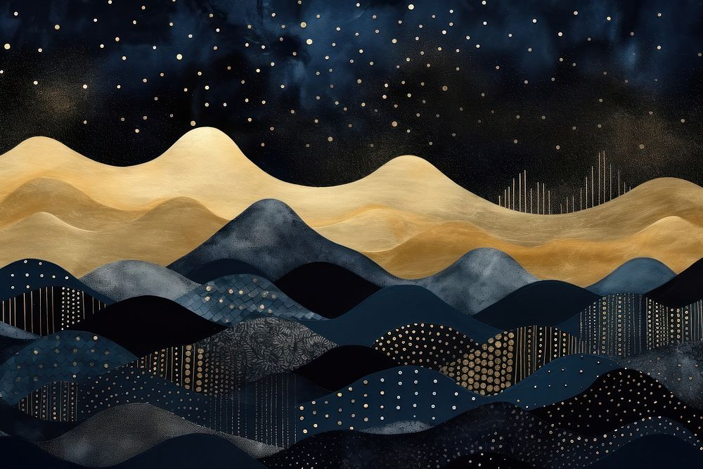 Midnight sky backgrounds abstract nature. AI generated Image by rawpixel.