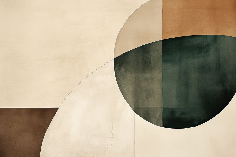 Architecture abstract painting shape. AI generated Image by rawpixel.