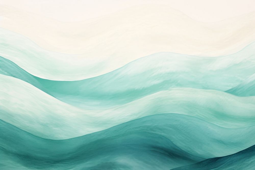 Turquoise ocean wave backgrounds abstract nature. AI generated Image by rawpixel.