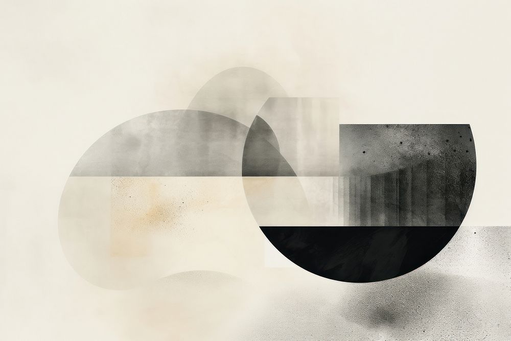 Monotone backgrounds abstract shape. AI generated Image by rawpixel.