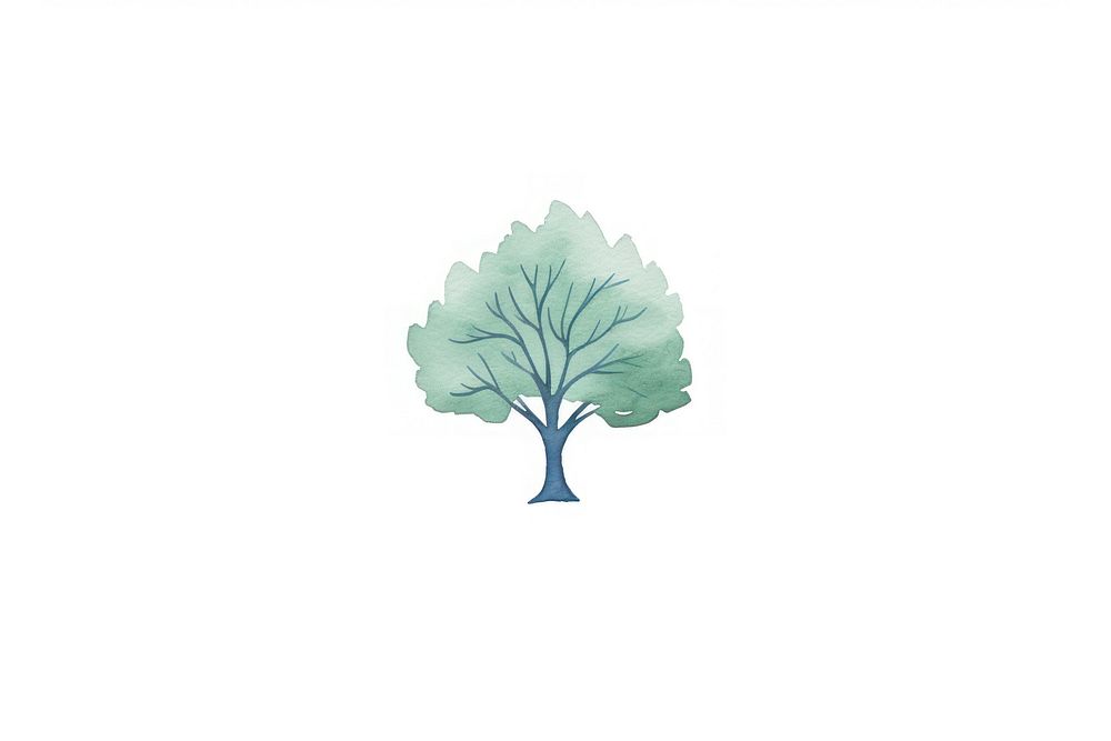 Tree symbol plant logo. AI generated Image by rawpixel.