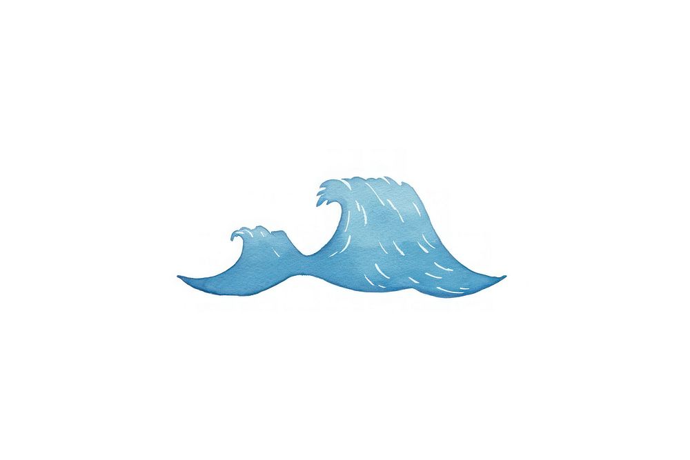 Wave logo ocean water. AI generated Image by rawpixel.