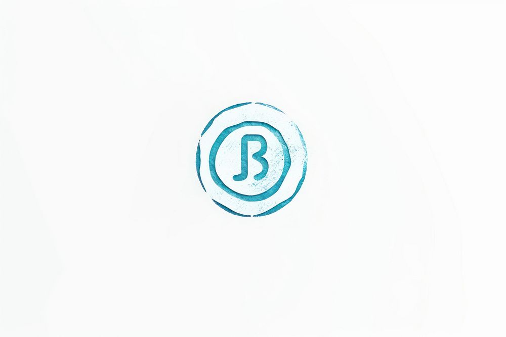 Coin logo symbol white. AI generated Image by rawpixel.