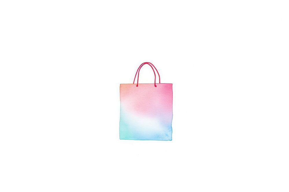 Sign of shopping bag handbag white background accessories. AI generated Image by rawpixel.