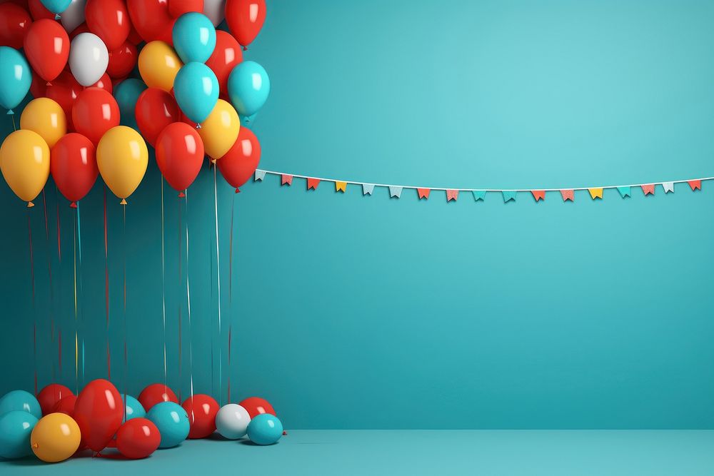 Celebrate balloon celebration anniversary. AI generated Image by rawpixel.