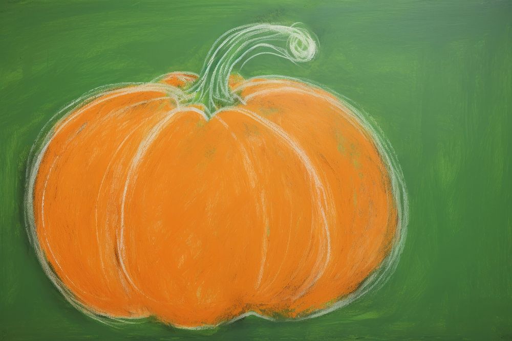 Pumpkin backgrounds vegetable green. AI generated Image by rawpixel.