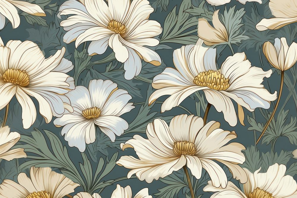 Daisies wallpaper pattern flower. 