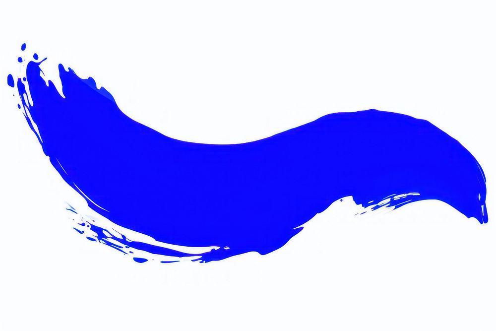 Blue line white background splattered. AI generated Image by rawpixel.