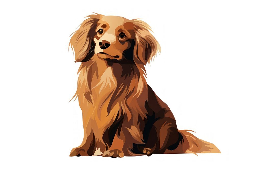 Brown dog mammal animal puppy. AI generated Image by rawpixel.