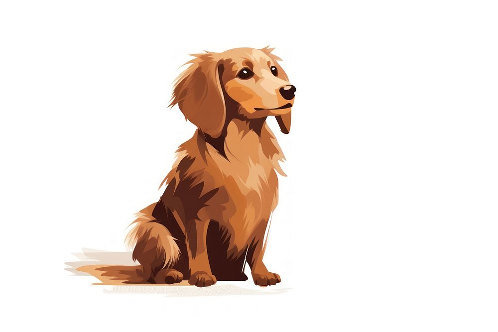 Brown dog mammal animal pet. AI generated Image by rawpixel.