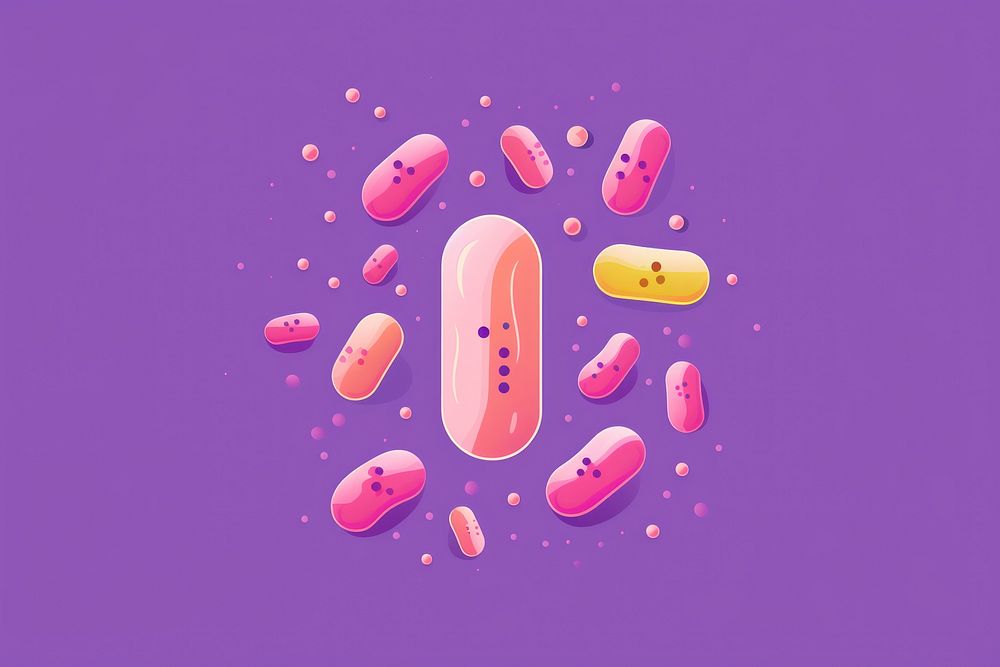 Bacteria microbiology antioxidant electronics. AI generated Image by rawpixel.