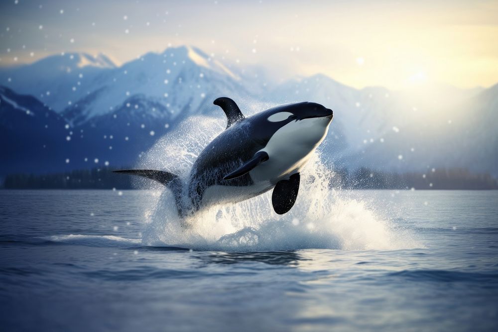 Orca animal mammal whale. AI | Free Photo - rawpixel