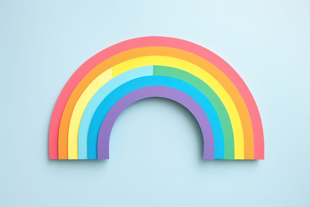 Lgbtq rainbow architecture spectrum clothing. AI generated Image by rawpixel.
