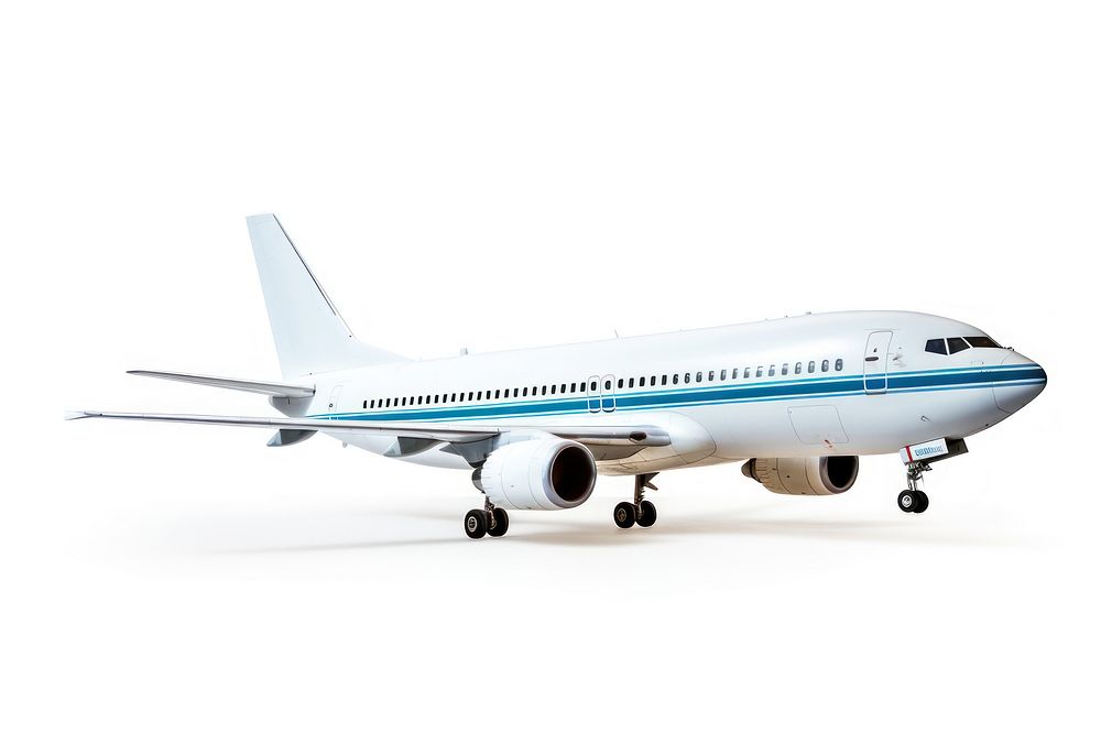 Airplane airliner aircraft vehicle. AI generated Image by rawpixel.