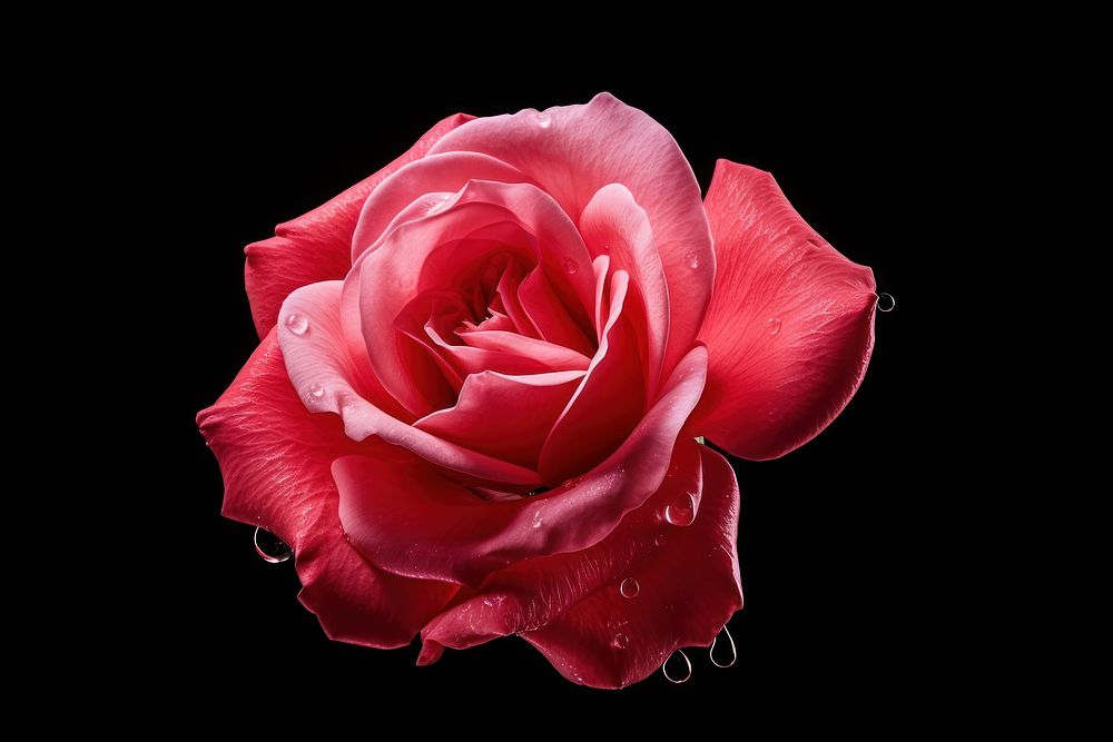 Rose petels flower petal plant. AI generated Image by rawpixel.