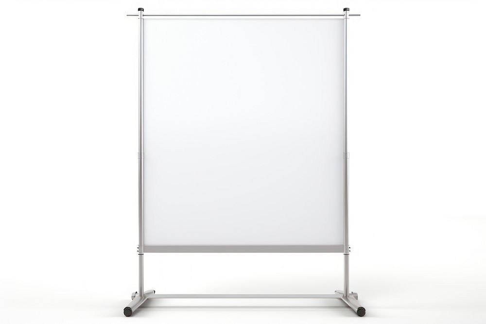 Banner stand whiteboard white background electronics. AI generated Image by rawpixel.