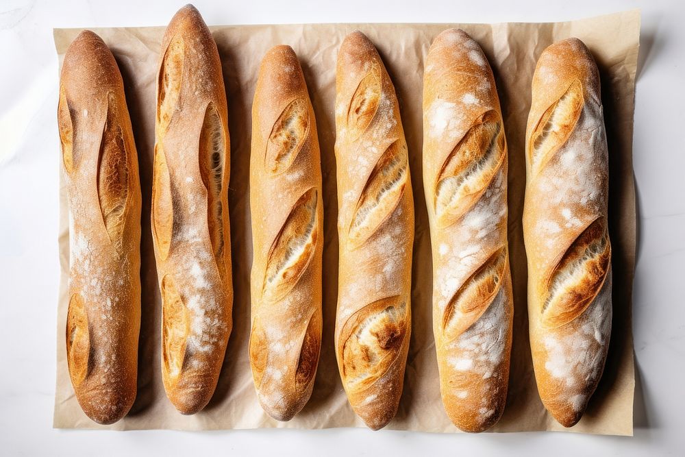 French baguette sandwiches bread food sourdough. AI generated Image by rawpixel.