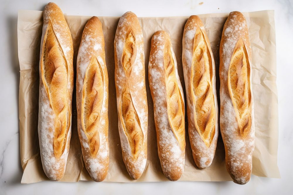 French baguette sandwiches bread food viennoiserie. AI generated Image by rawpixel.