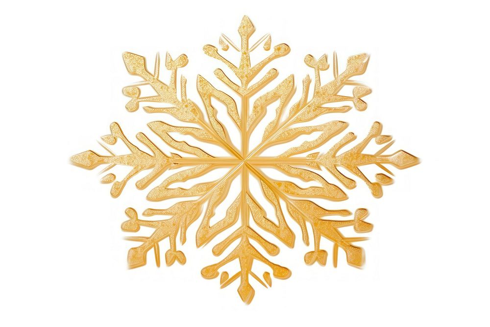 Snowflake pattern plant white. AI generated Image by rawpixel.